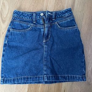 Hollister Ultra High-Rise Denim Skirt
